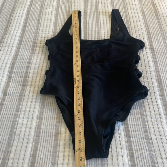 JCREW Ribbed side-bow one-piece swimsuit Sz 10 new - Picture 7 of 7